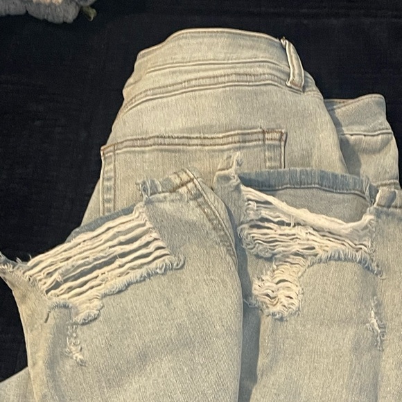 Rewash High Rise Vintage Reunion Jeans - Light Blue - Picture 6 of 10